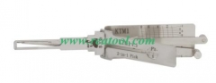 Lishi KTM1 2 In 1  lock pick and decoder genuine used for KT M MORTOR KEY