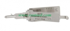 Lishi HD75 2 In 1  lock pick and decoder genuine used for Hon da MORTOR KEY