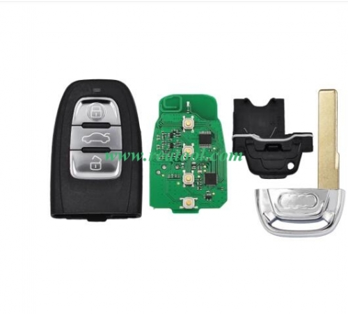 Magic 754J Keyless Go Smart Remote Key 868MHZ for 8T0 959 754J for Audi Q5 A4L A5 A6 A7 A8 for V W for Lamb orghini
