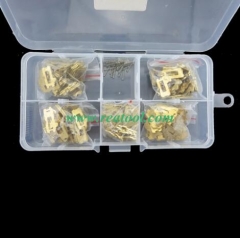 200pcs/lot for Ma zda Car Lock Reed Plate Auto Lock Core Key Lock Repair Accessories Kits Locksmith Tools 5 x 40pcs Supplies
