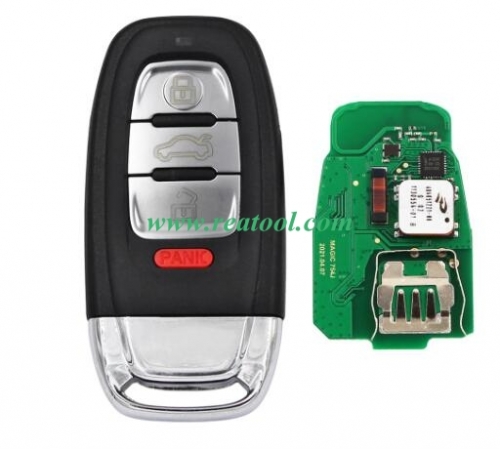 Magic 754J Keyless Go Smart Remote Key 315MHZ for 8T0 959 754J for Audi Q5 A4L A5 A6 A7 A8 for V W for Lambor ghini