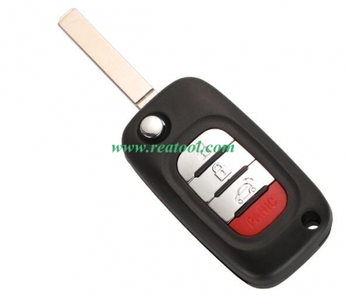 For Benz smart 3+1 button remote key shell