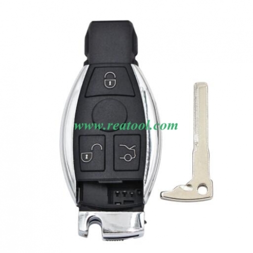 3B New Smart Key Shell for Benz with Battery Holder