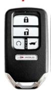 for Honda Pilot CR-V Civic City Jazz Grace Fit Smart Remote Control Car Key With 5Buttons 433MHz FCC ID: KR5V2X
