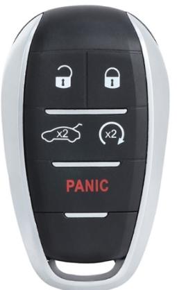 Smart Key for Alfa Romeo key shell 5 BUTTON no logo