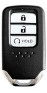 for Honda Pilot CR-V Civic City Jazz Grace Fit Smart Remote Control Car Key With 3Buttons 433MHz FCC ID: KR5V2X