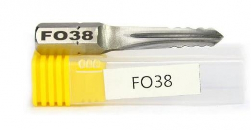 FO38 Car Strong Force Power Key Stainless Steel Key