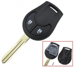 For Nissan 2  button remote key blank