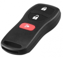 For Nissan  SENTRA 3 Button Remote
 Shell with Rubber Pad